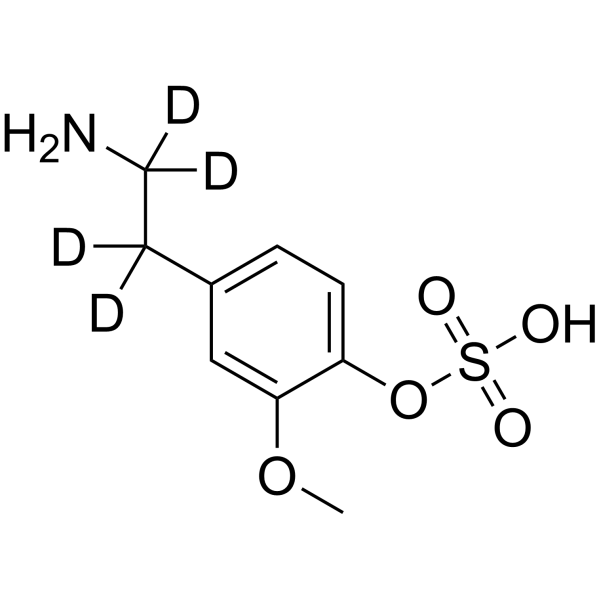 3-Methoxytyramine sulfate-d4